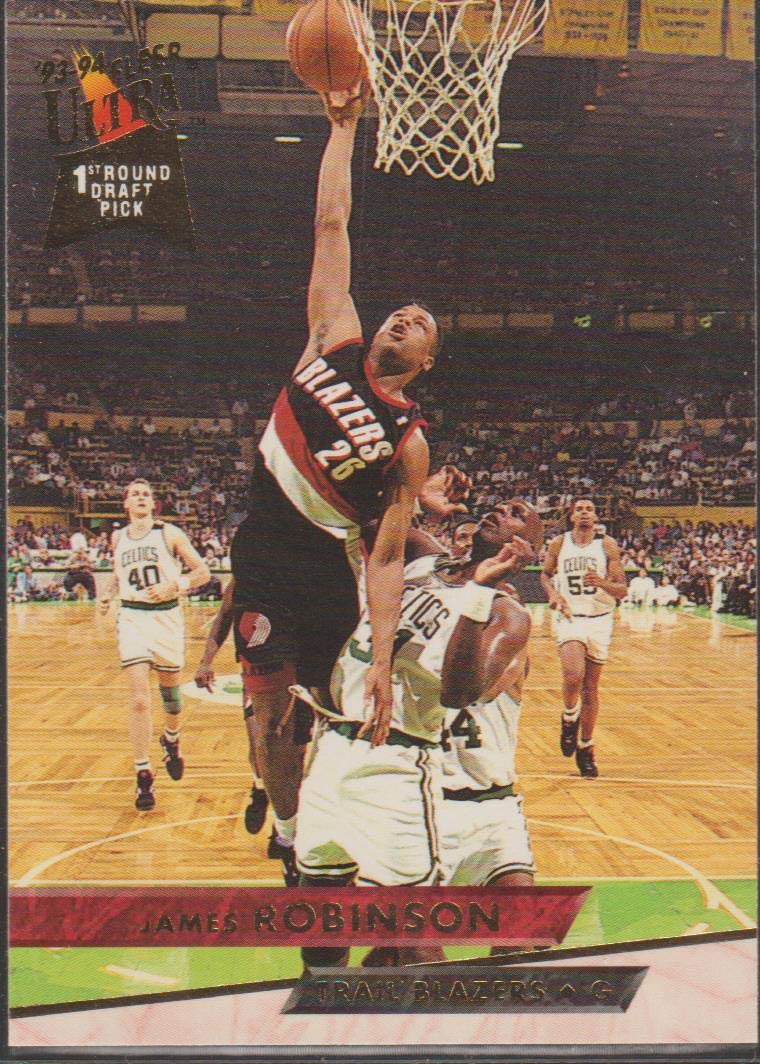 Amazon.com: 1993-94 Ultra James Robinson Blazers Rookie Basketball Amazon.com: 1993-94 Ultra James Robinson Blazers Rookie Basketball